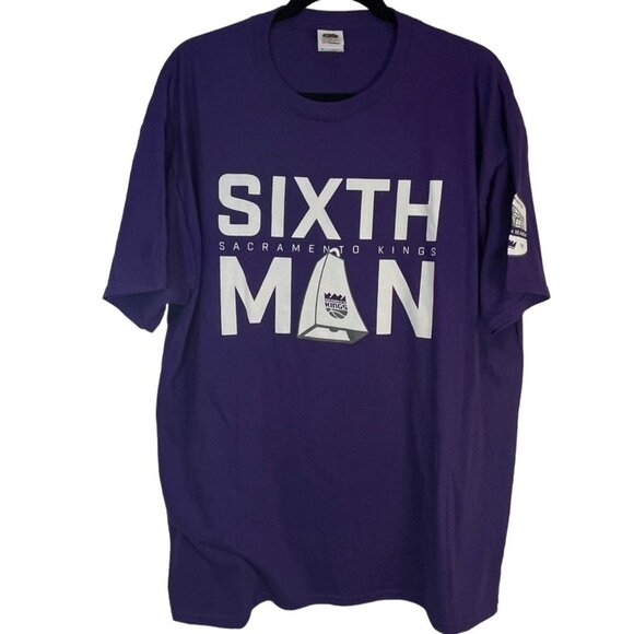 Fruit of the loom short sleeve shirt Sacramento kings cache creek resort READ - Picture 1 of 7
